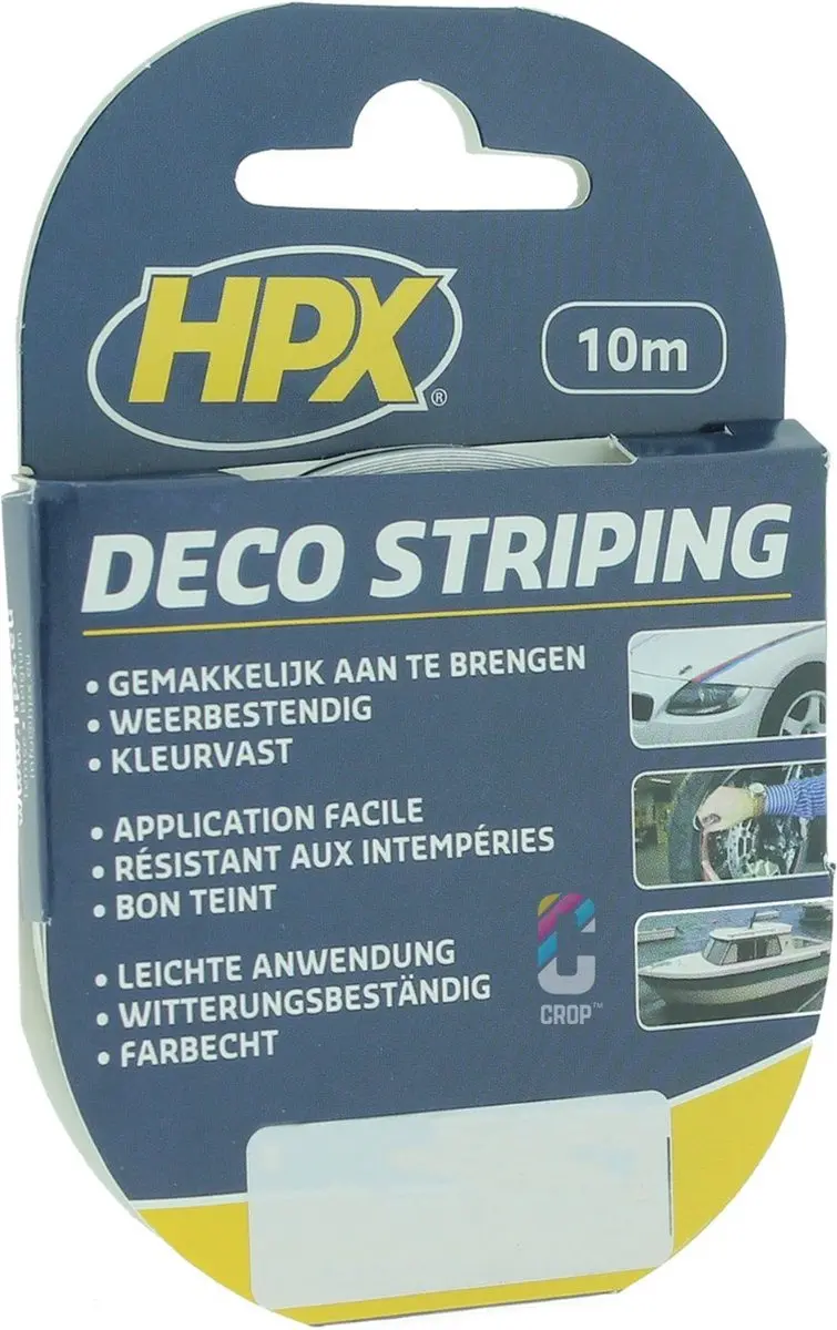 HPX Deco Striping Rood 1,5mm x 10m