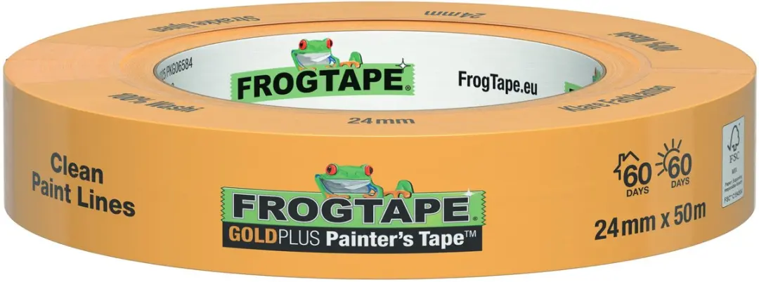 Kip FrogTape GoldPlus 24mm - Meerkleurig