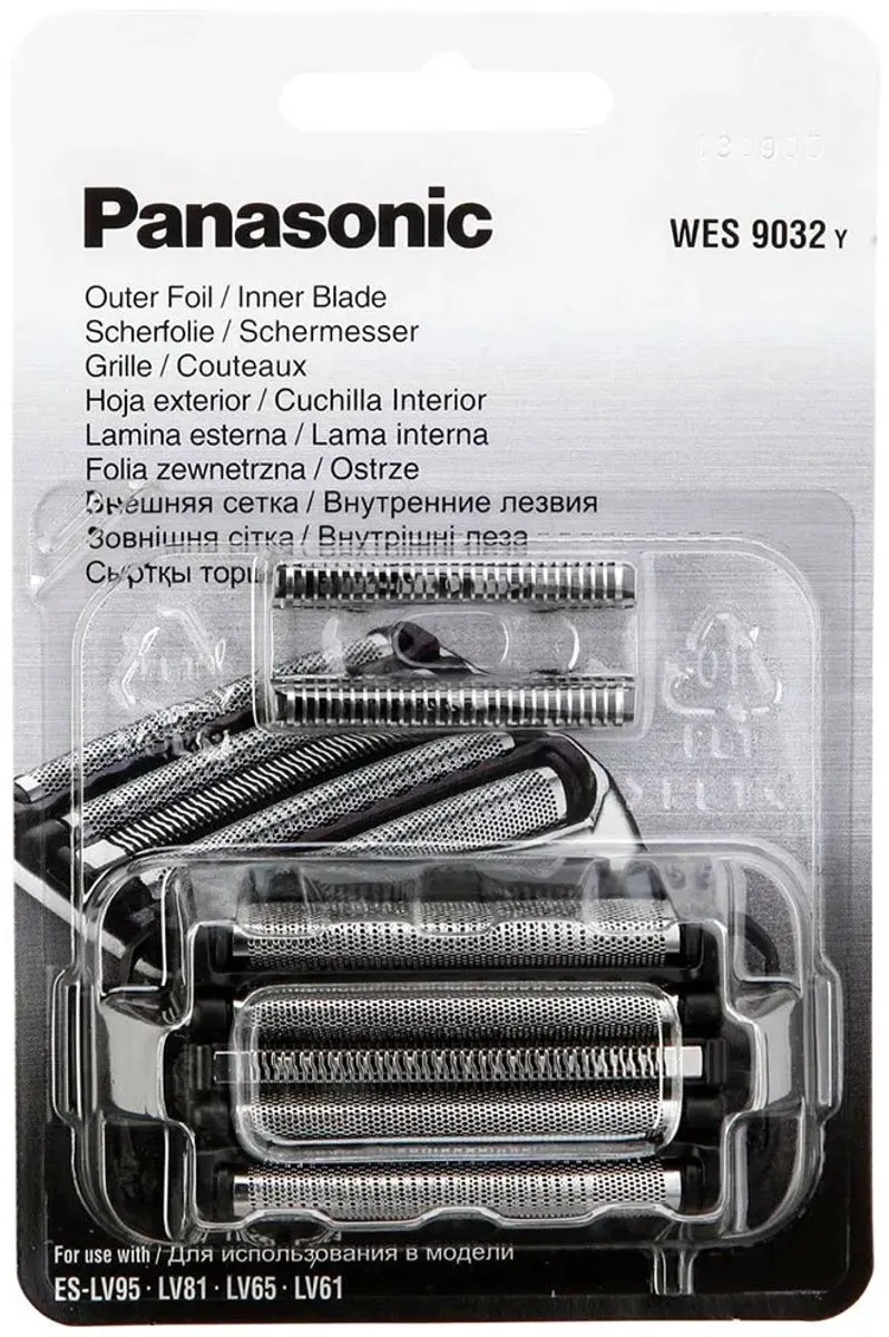 Panasonic WES 9032 Y1361 Scheermes - 2 Mesjes - Zwart
