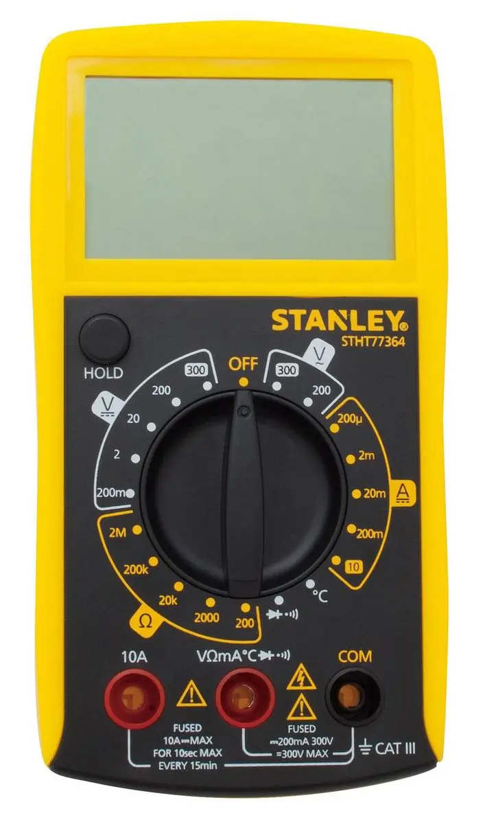 Stanley STHT0-77364 Multimeter - Geel