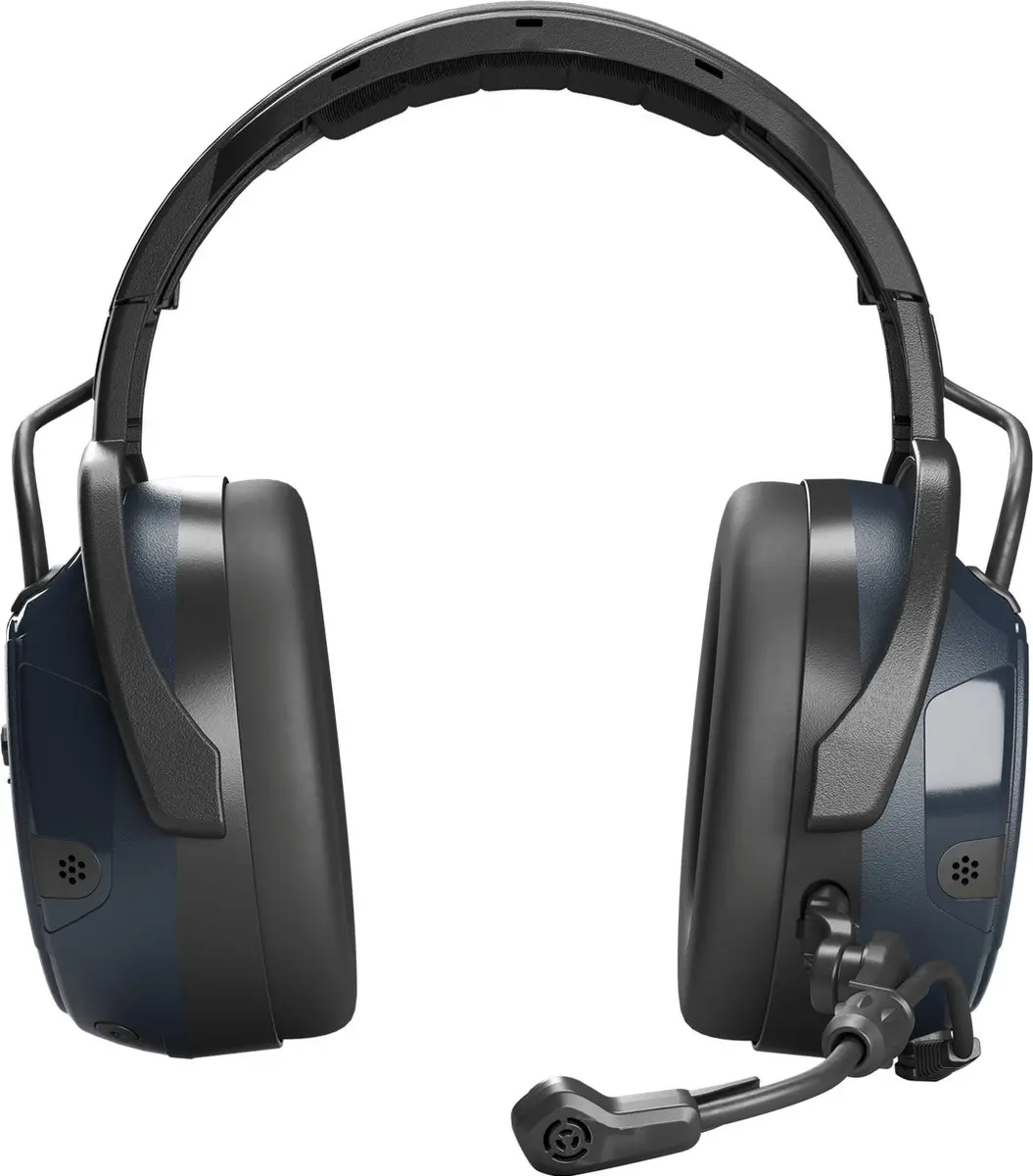 Hellberg Safety XStream Multi-Point Gehoorbescherming - Bluetooth - Donkerblauw