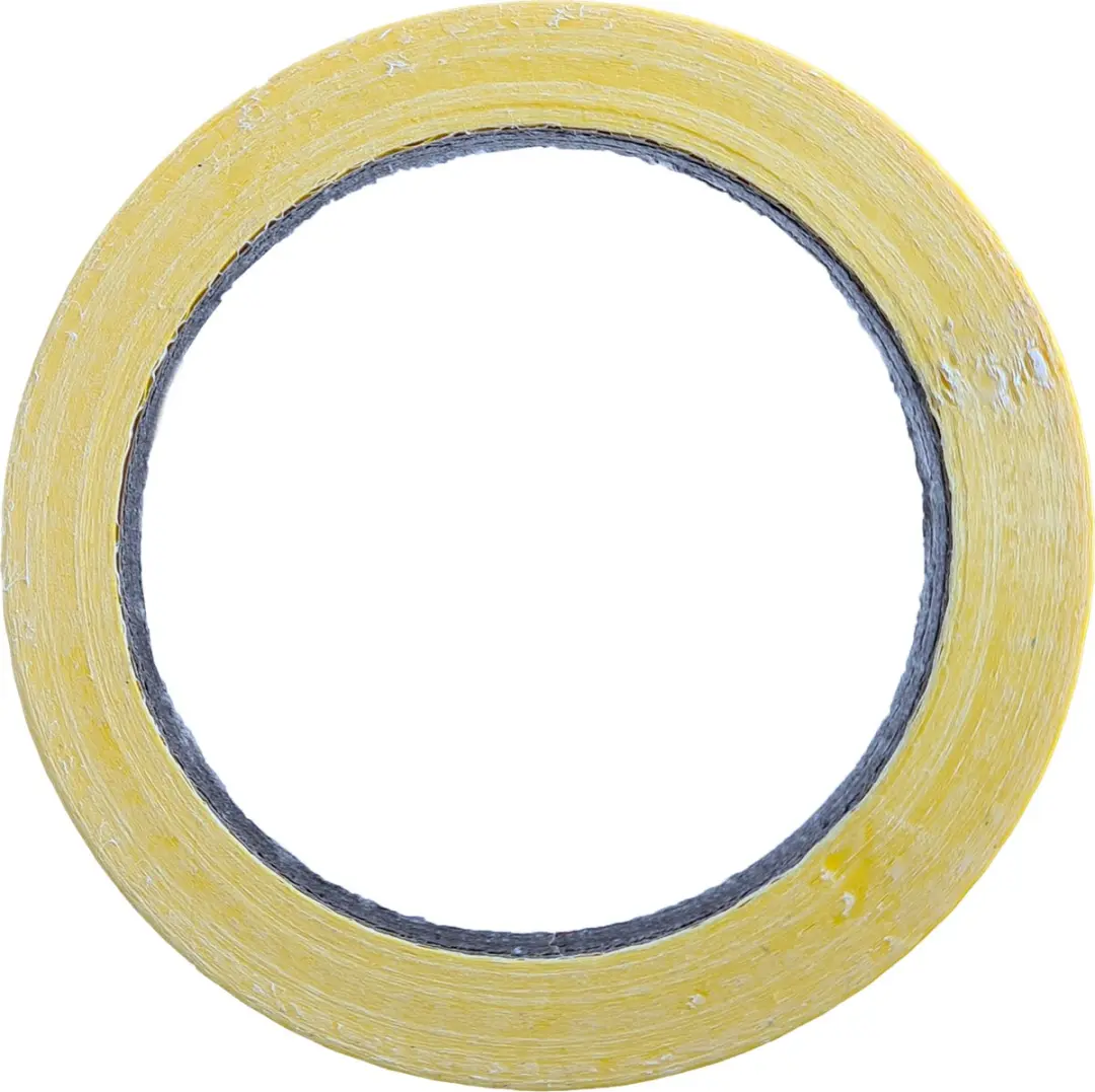 Kortpack Ducttape Geel 50mm x 25m - 1 Rol - afbeelding 2 van 6