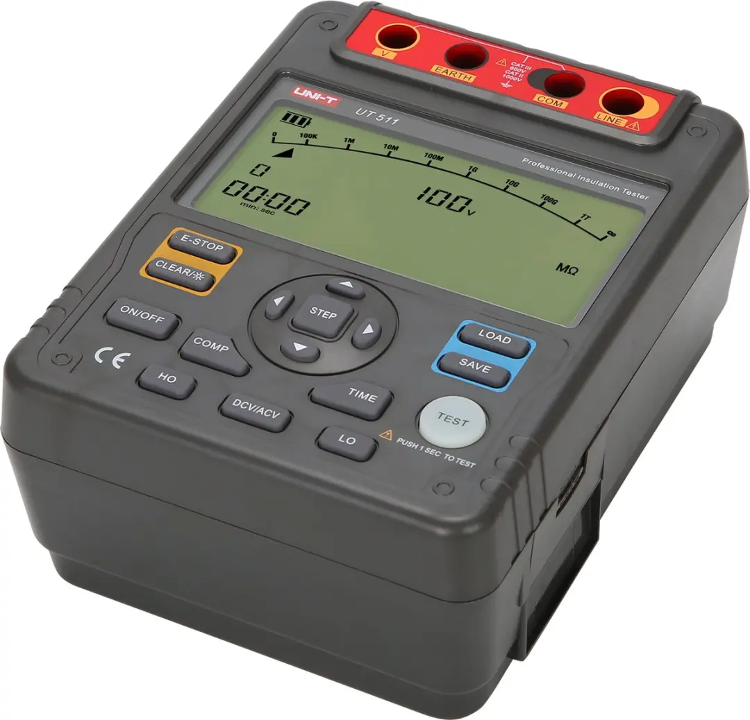 UNI-T UT511 Weerstandsmeter - Isolatiemeting - Grijs