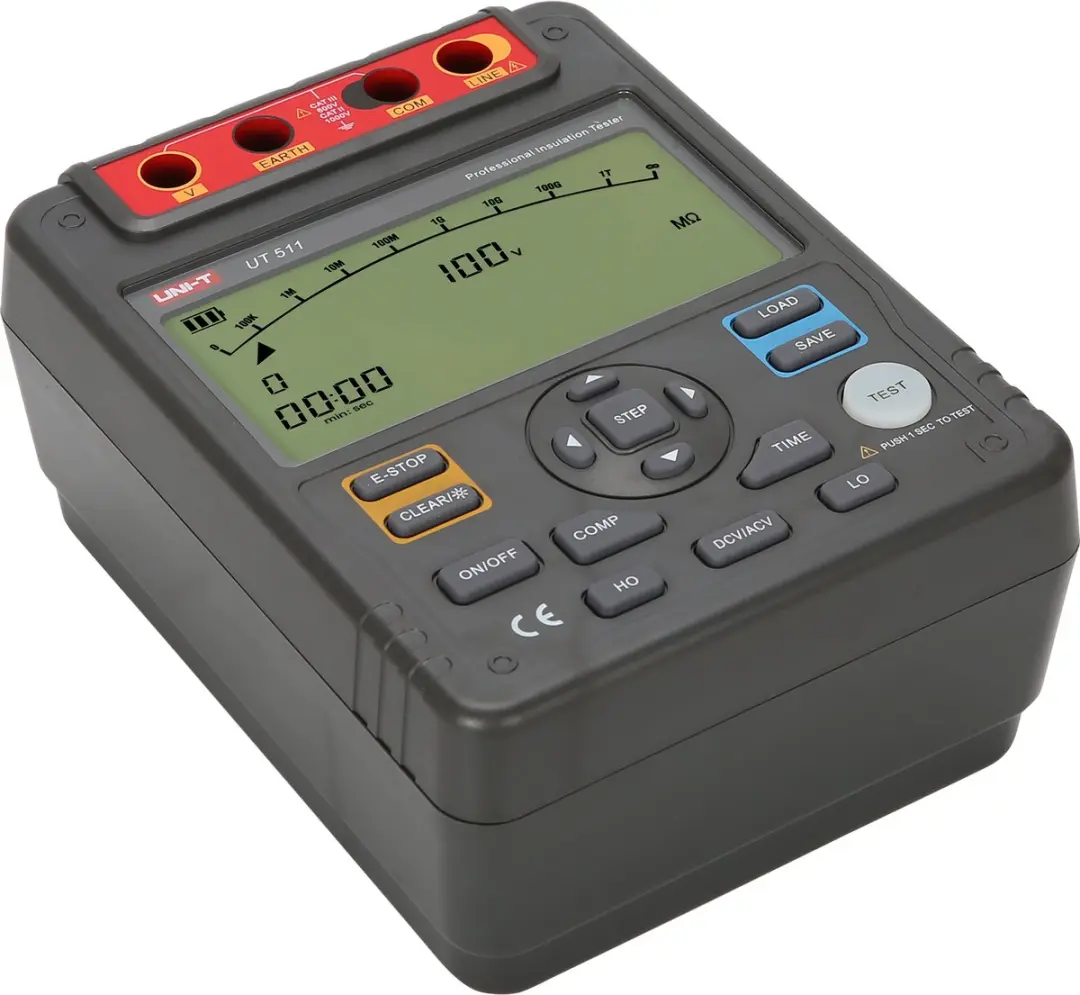 UNI-T UT511 Weerstandsmeter - Isolatiemeting - Grijs