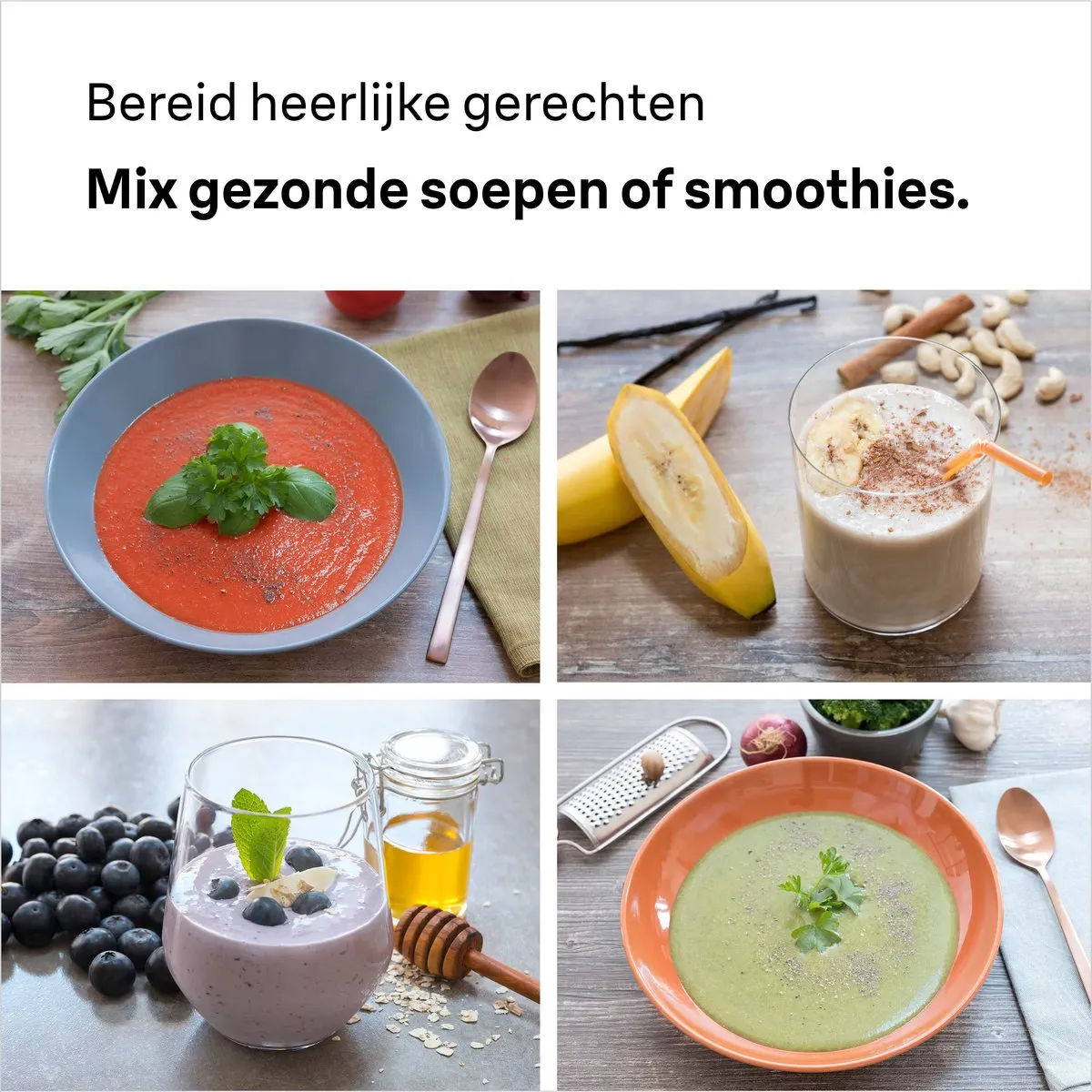 Braun Multiquick 3 - MQ30.001M - Staafmixer - 2 snelheden