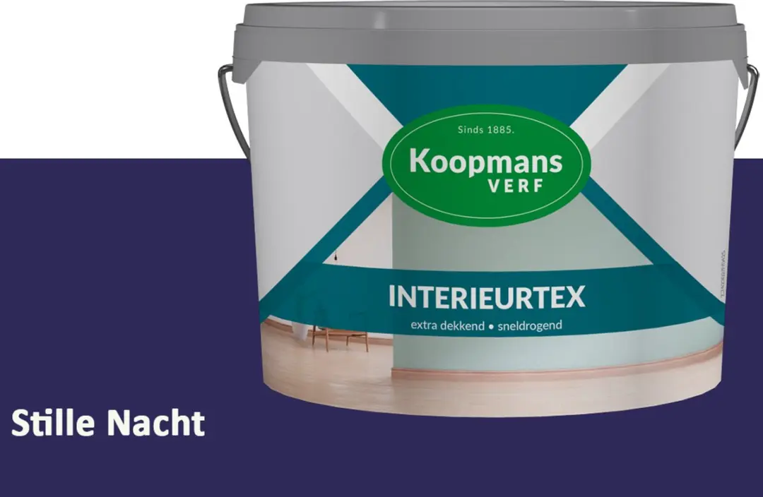 Koopmans Interieurtex Matte Muurverf Stille Nacht 10L