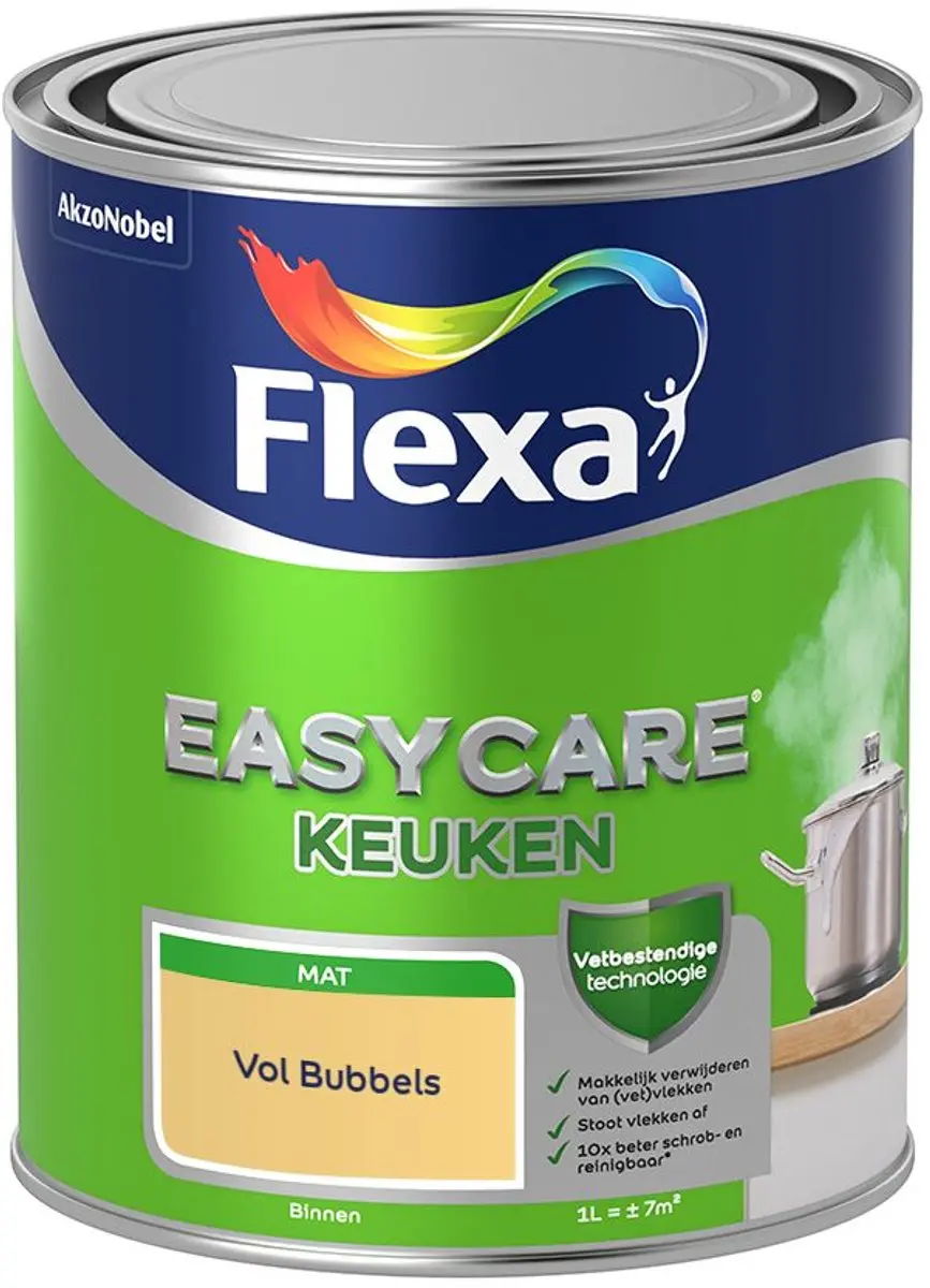 Flexa Easycare Keuken Mengverf Vol Bubbels 1L