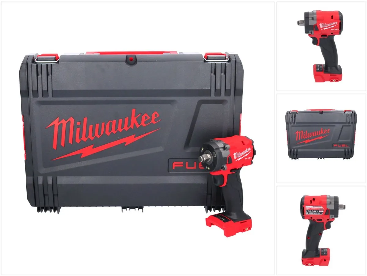 Milwaukee Accu Slagmoersleutel M18 FIW2F-12-0X - Zonder Accu