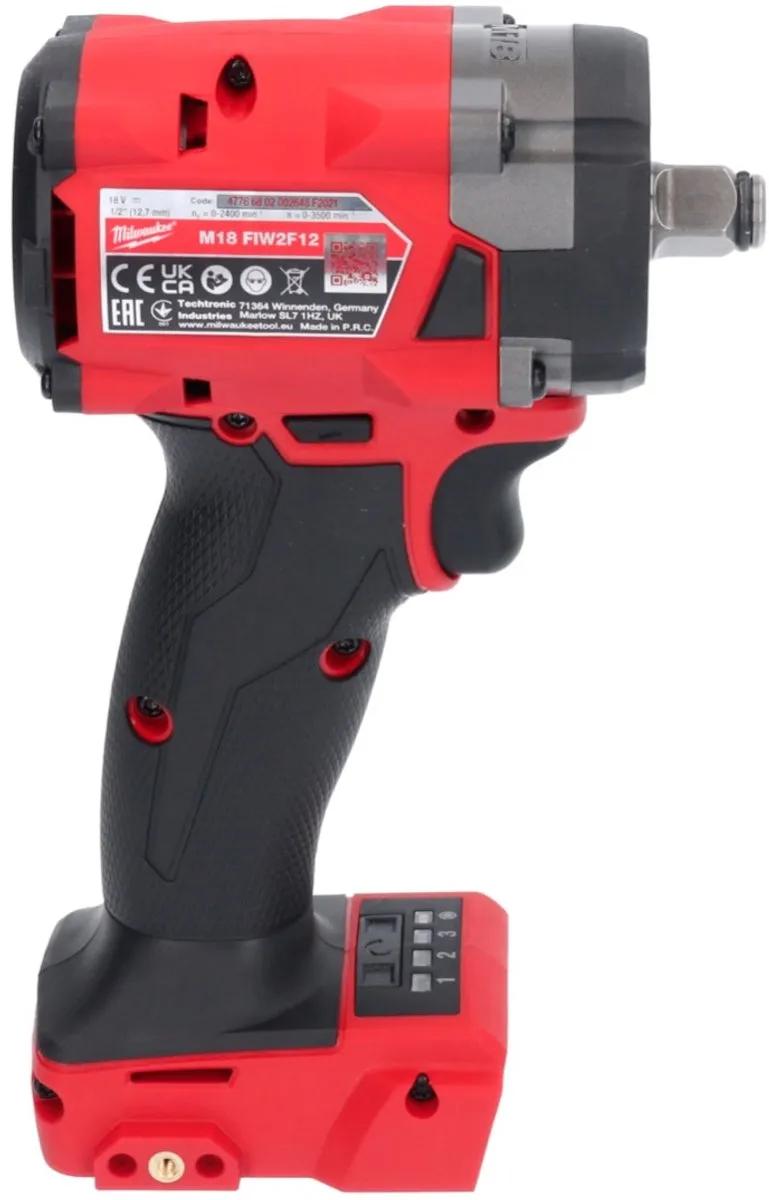 Milwaukee M18 FIW2F-12-0X Accu Slagmoersleutel - Zonder accu - afbeelding 6 van 6