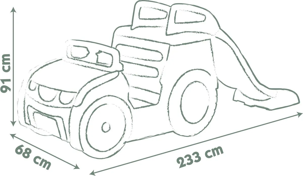 Smoby Life Adventure Car 7600840207 - Avonturenauto - afbeelding 6 van 6