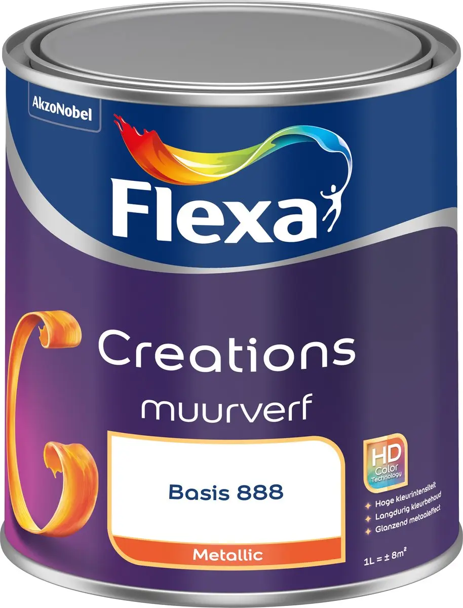 Flexa Creations Muurverf Metallic Shimmering Spotlight 1L