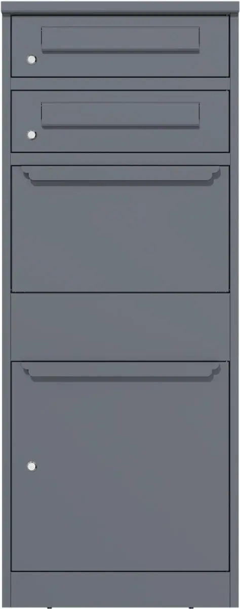 TuinChamp Pakketbox met dubbele brievenbus A10362