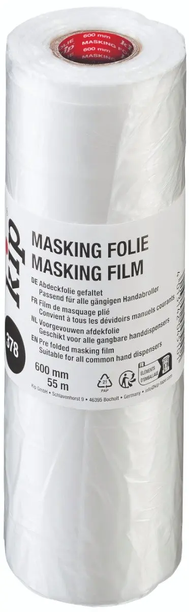 Kip 378 Afdekfolie 600mm x 55m