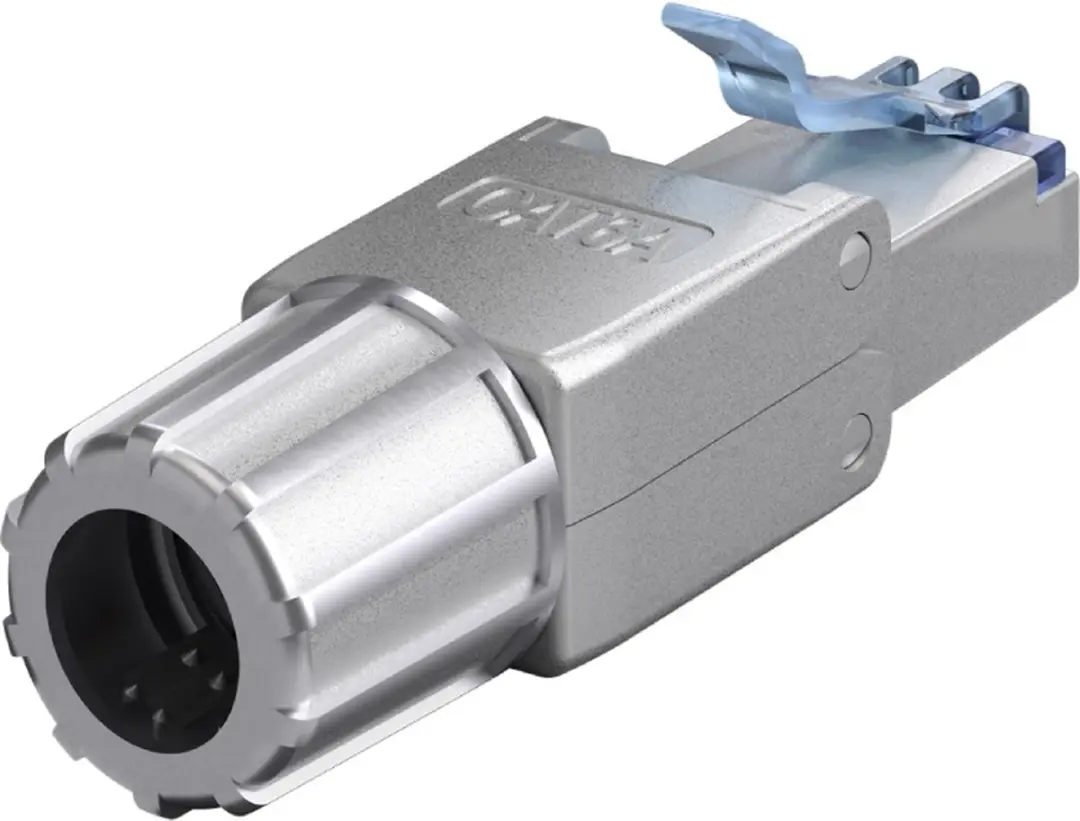 Goobay CAT 6A RJ45-connector STP - Metaal