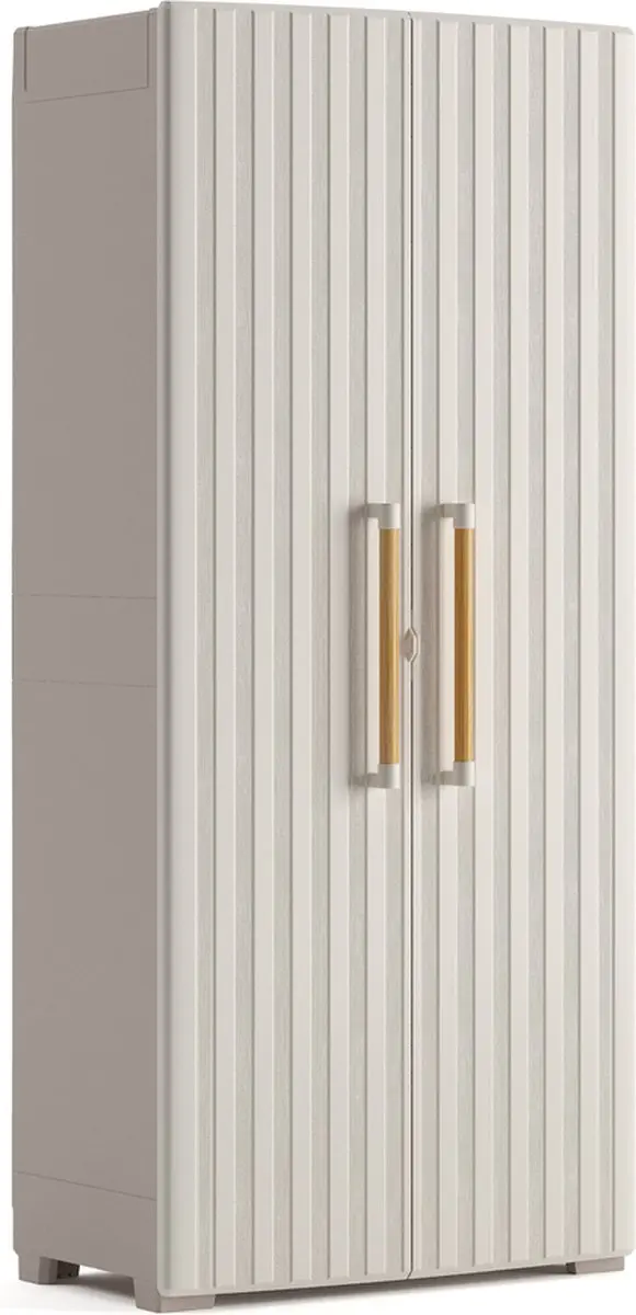 Keter Groove Kast 80x45x180cm Beige