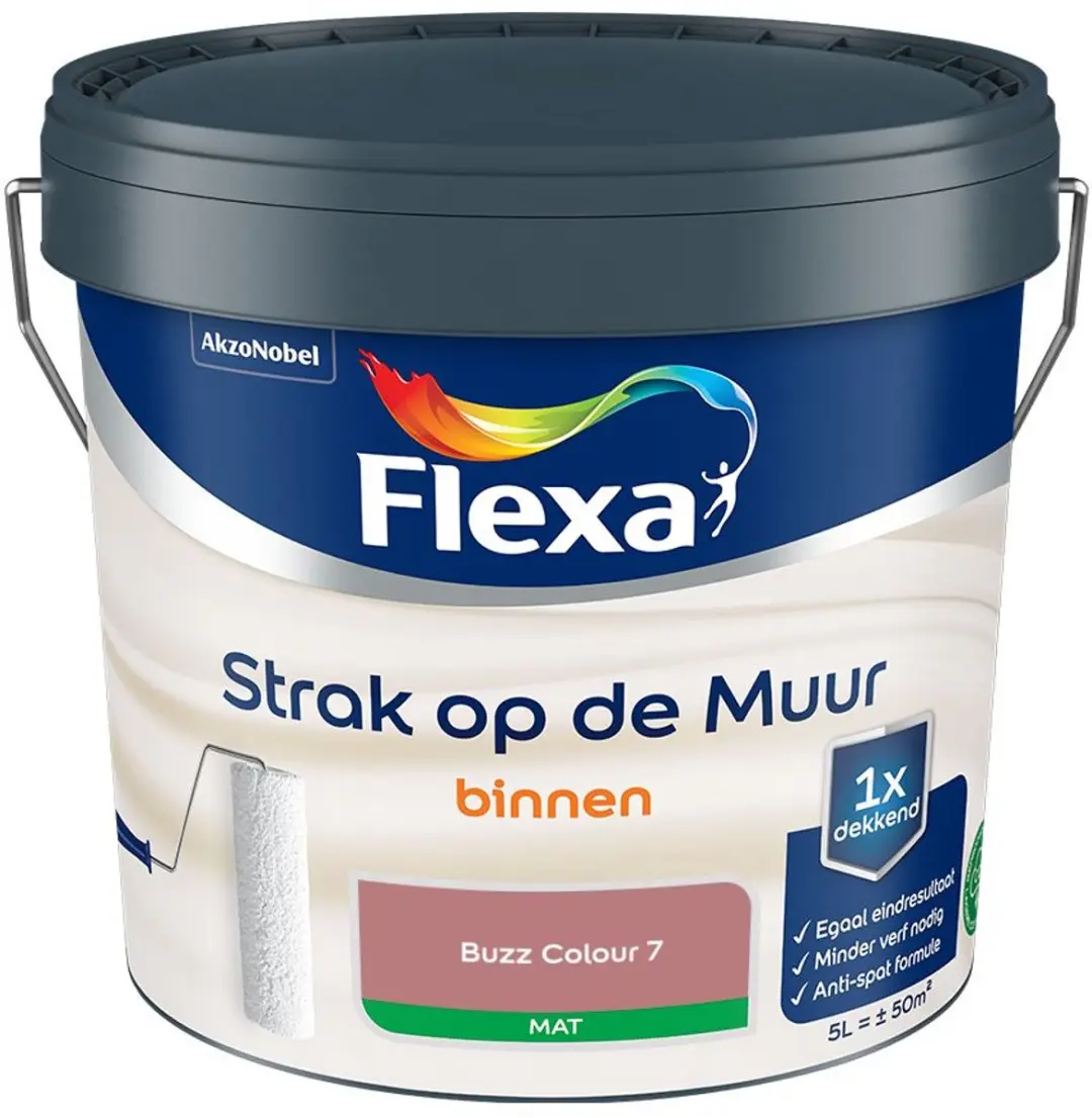 Flexa Strak Op De Muur Binnenmat Buzz Colour 7