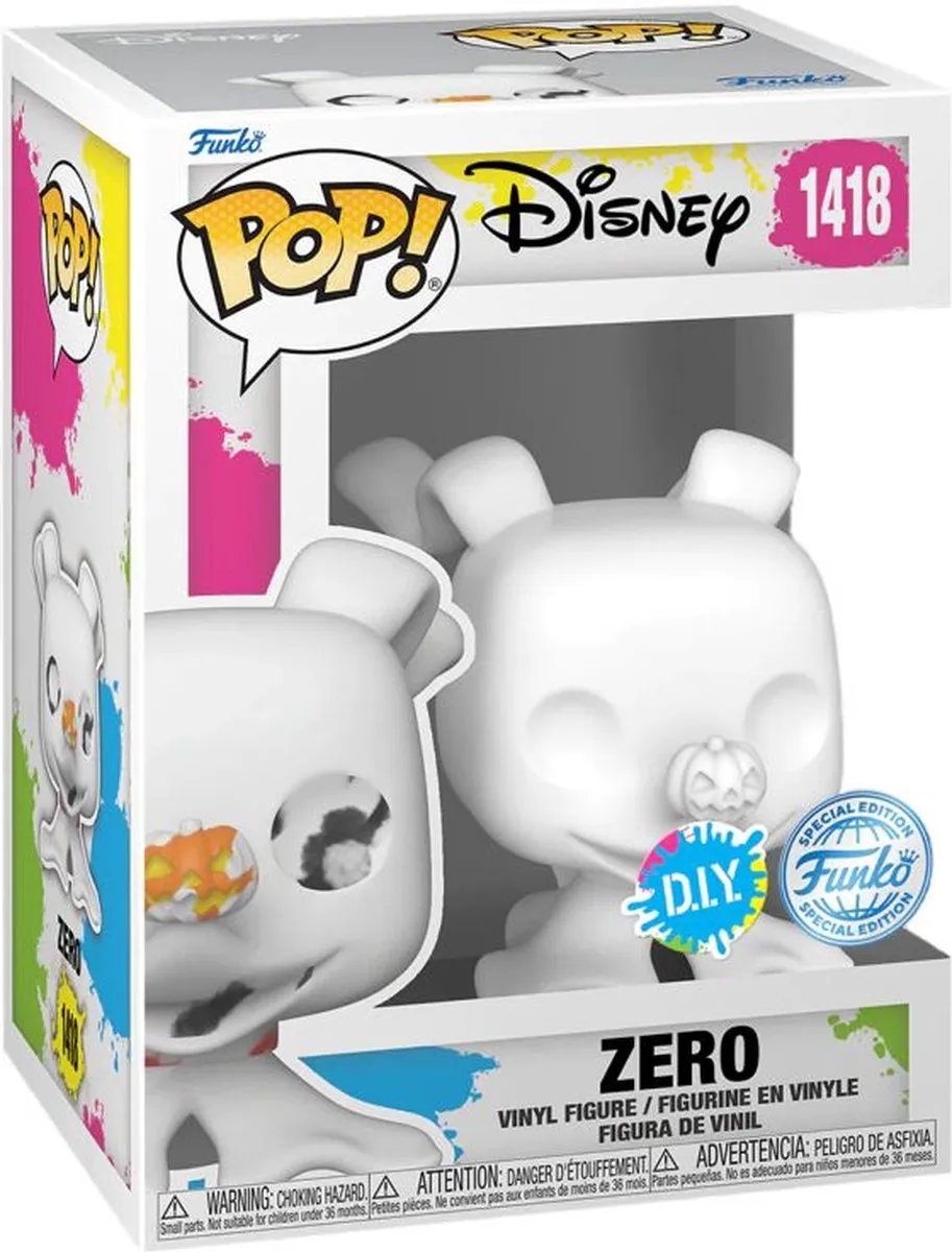Funko Pop! Zero DIY The Nightmare Before Christmas 73913 - Veelkleurig