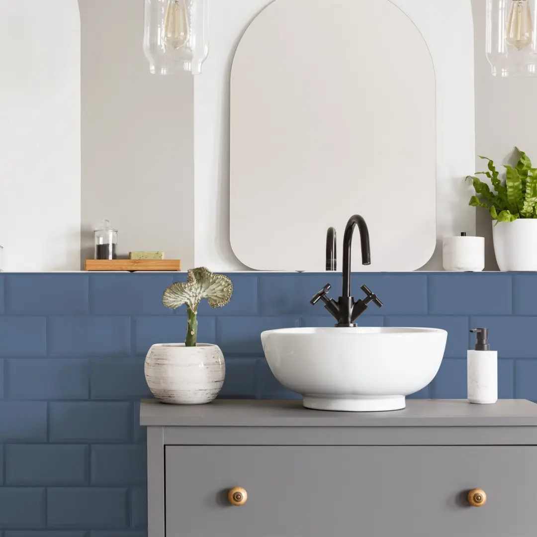 Rust-Oleum Blauwe Rivier Badkamer Tegelverf Matt 750ml