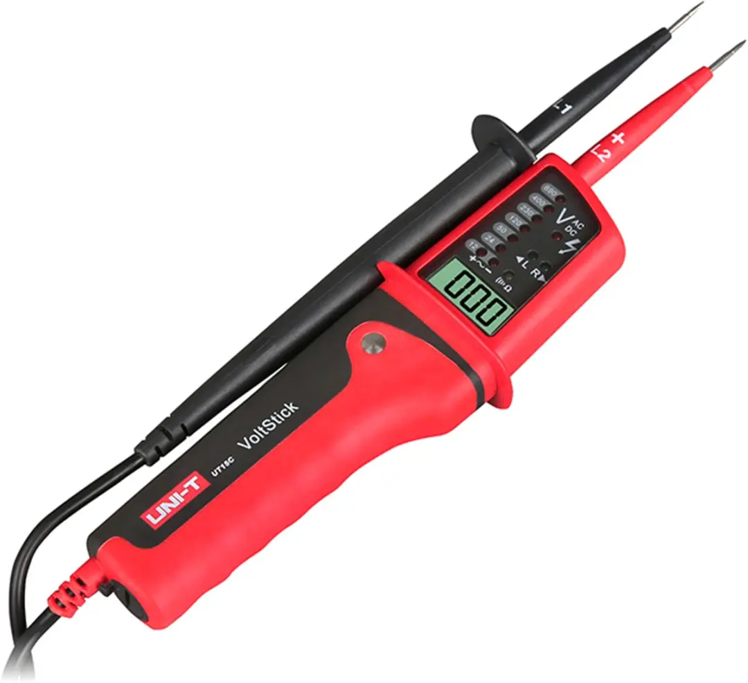 UNI-T UT15C Multifunctionele Spanningsmeter 12-690V - Rood