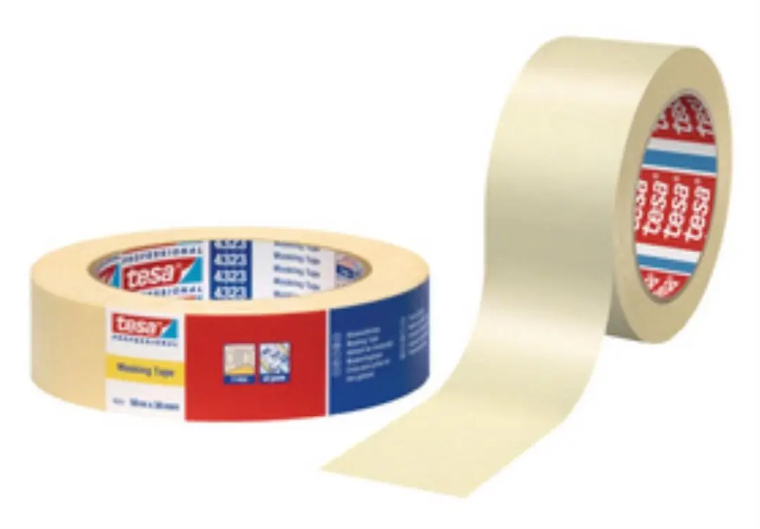 Tesa Krepp 4323 Chamois - 50m x 30mm - 10 Stuks