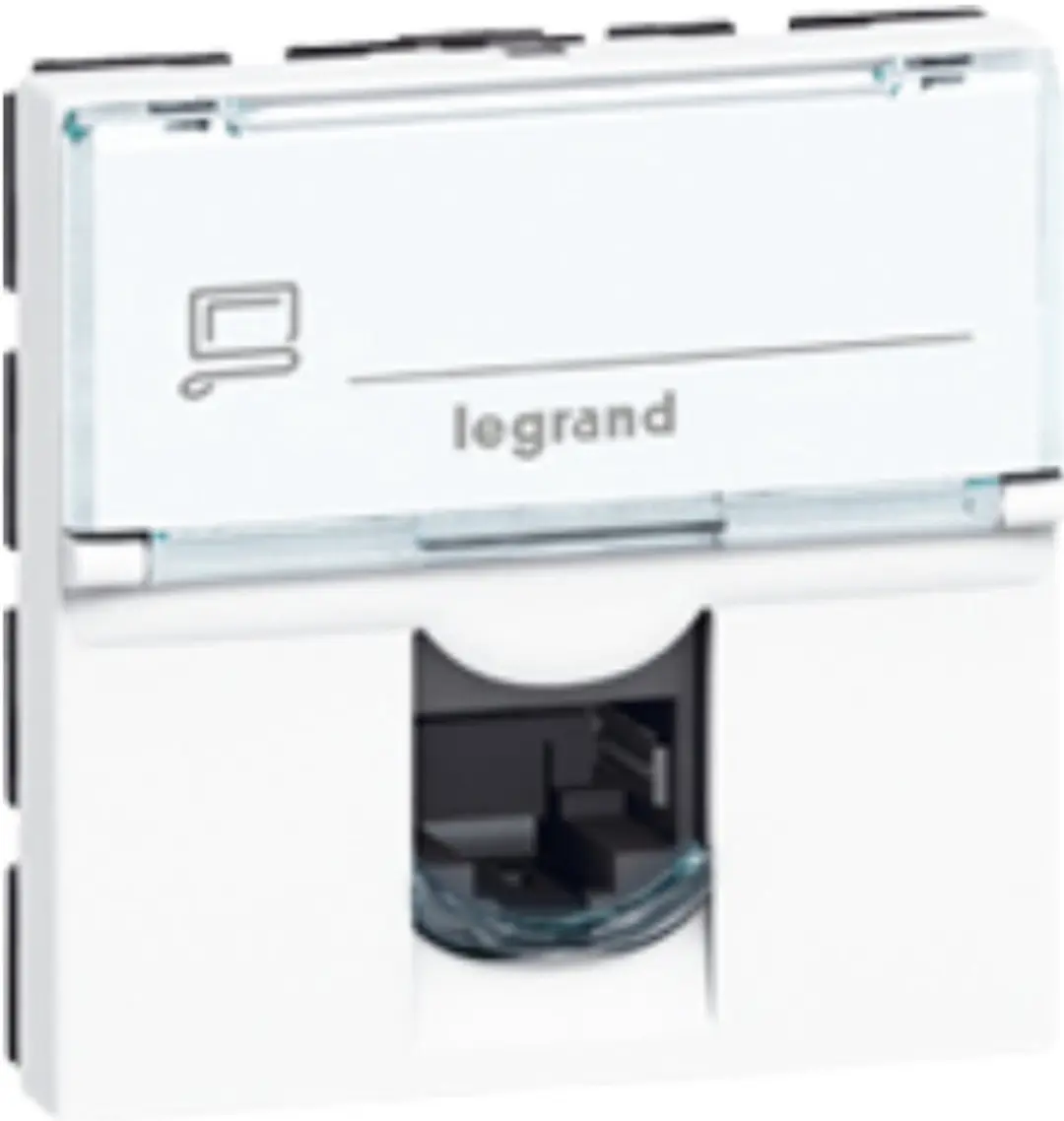 Legrand Mosaic RJ45 Cat.6A Connector 2 Modulen