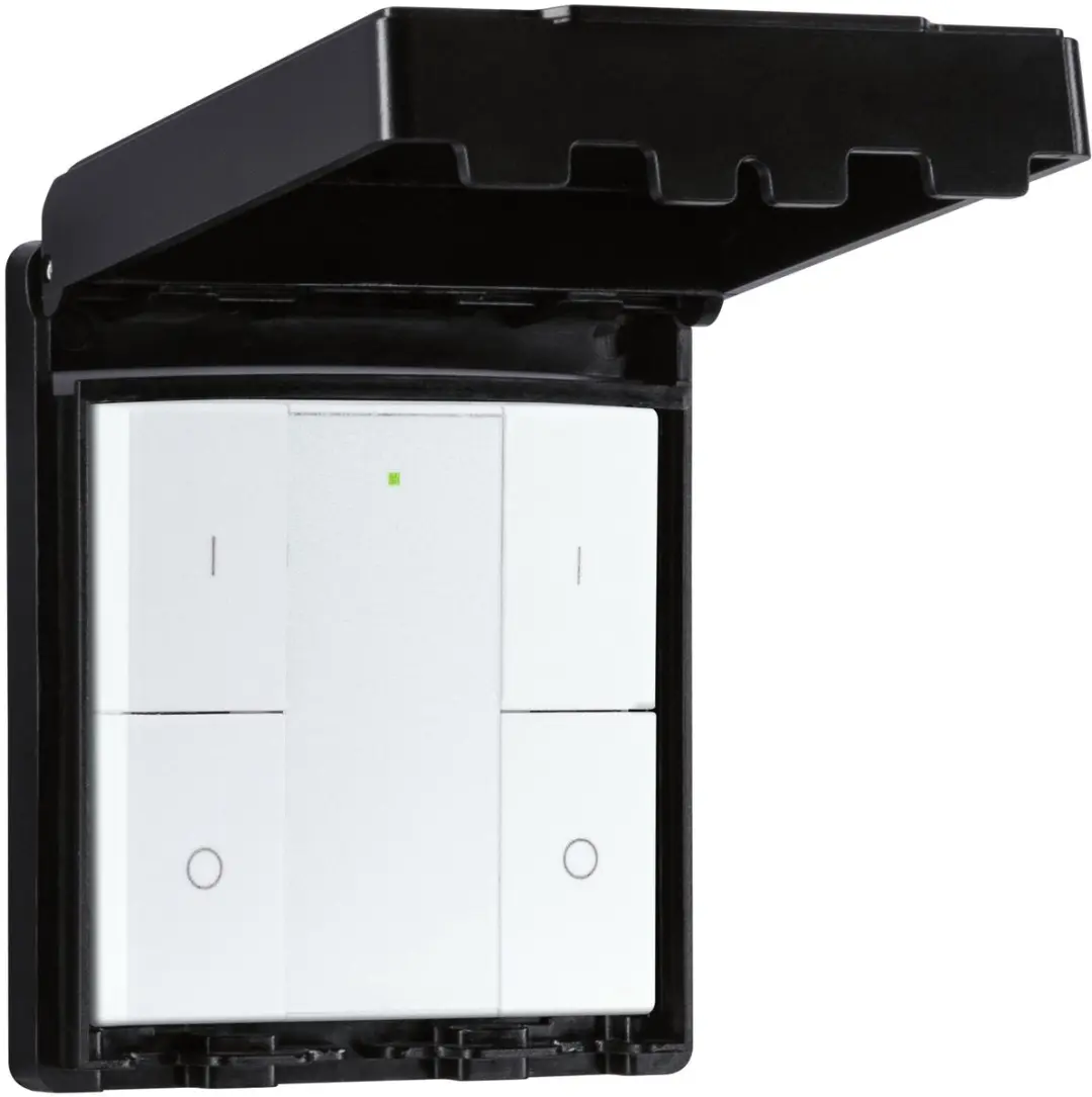 Paulmann Zigbee Wandschakelaar Outdoor On/Off/Dimm - Zwart
