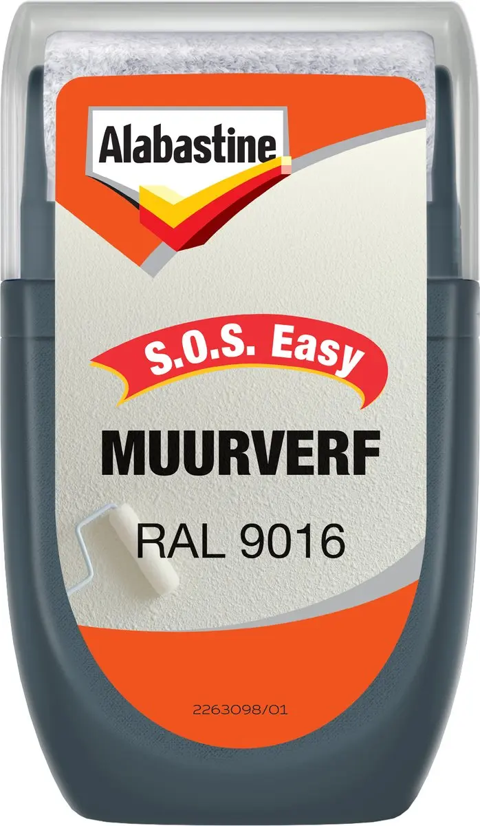 Alabastine S.O.S. Muurverf Aanstipper Ral 9016