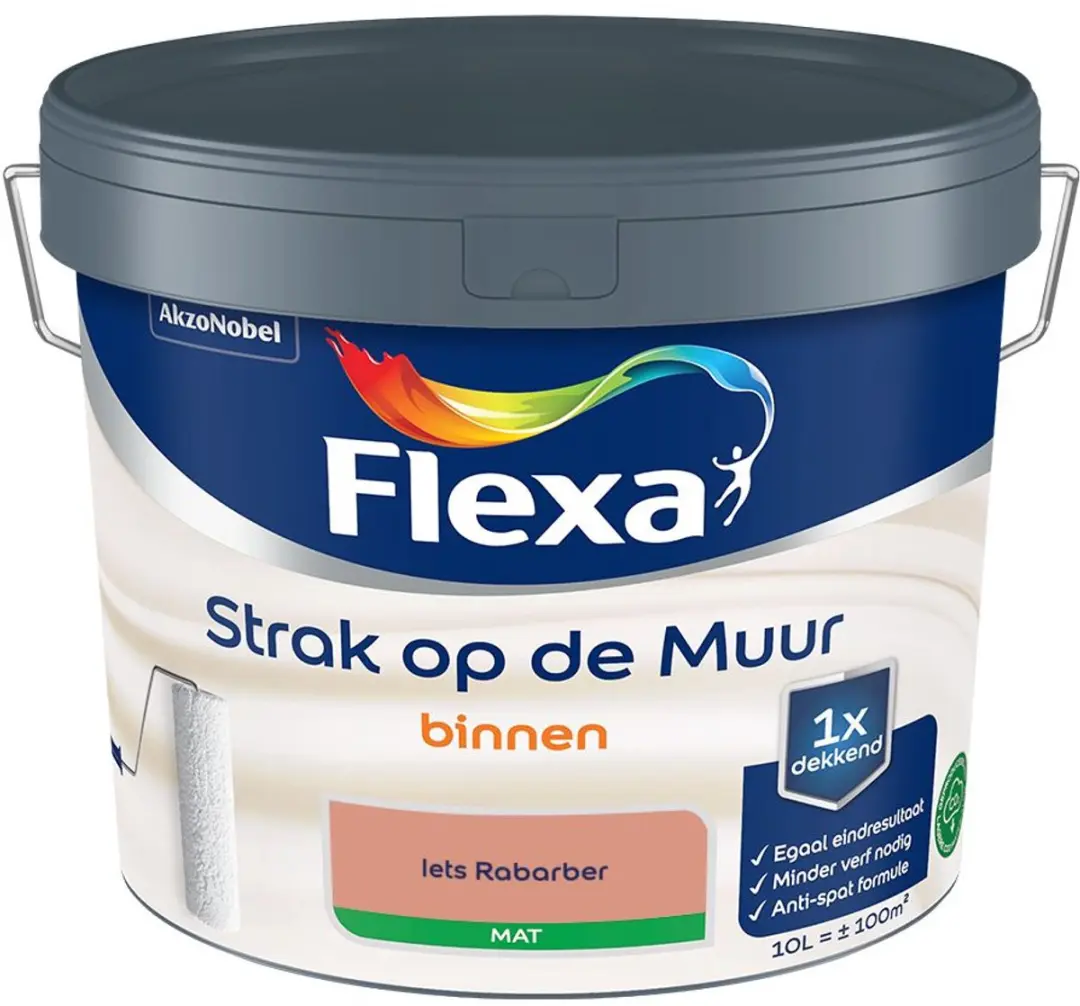 Flexa Strak Op De Muur Binnen Mat Mengverf 10L