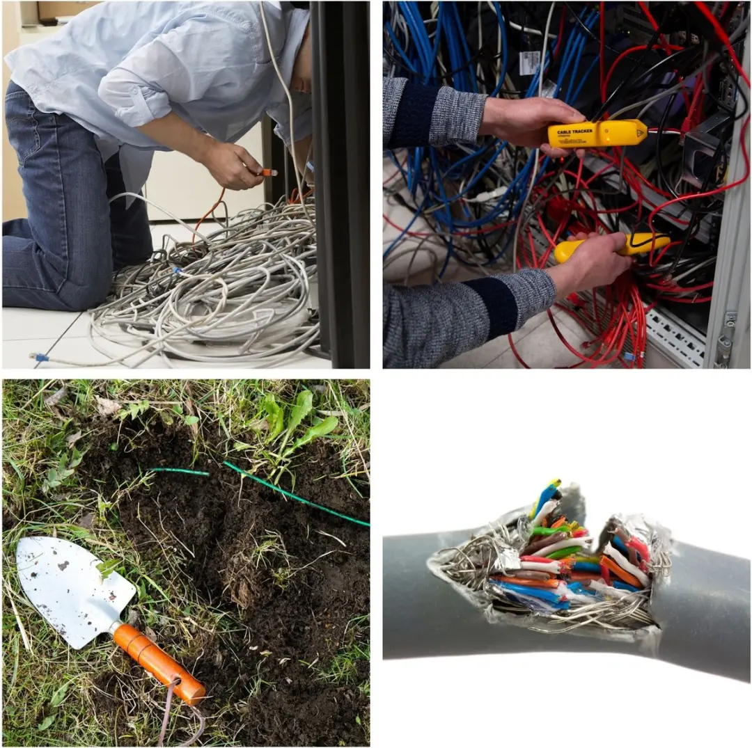 Velleman VTTEST11N Kabelzoeker & Tester - Geel