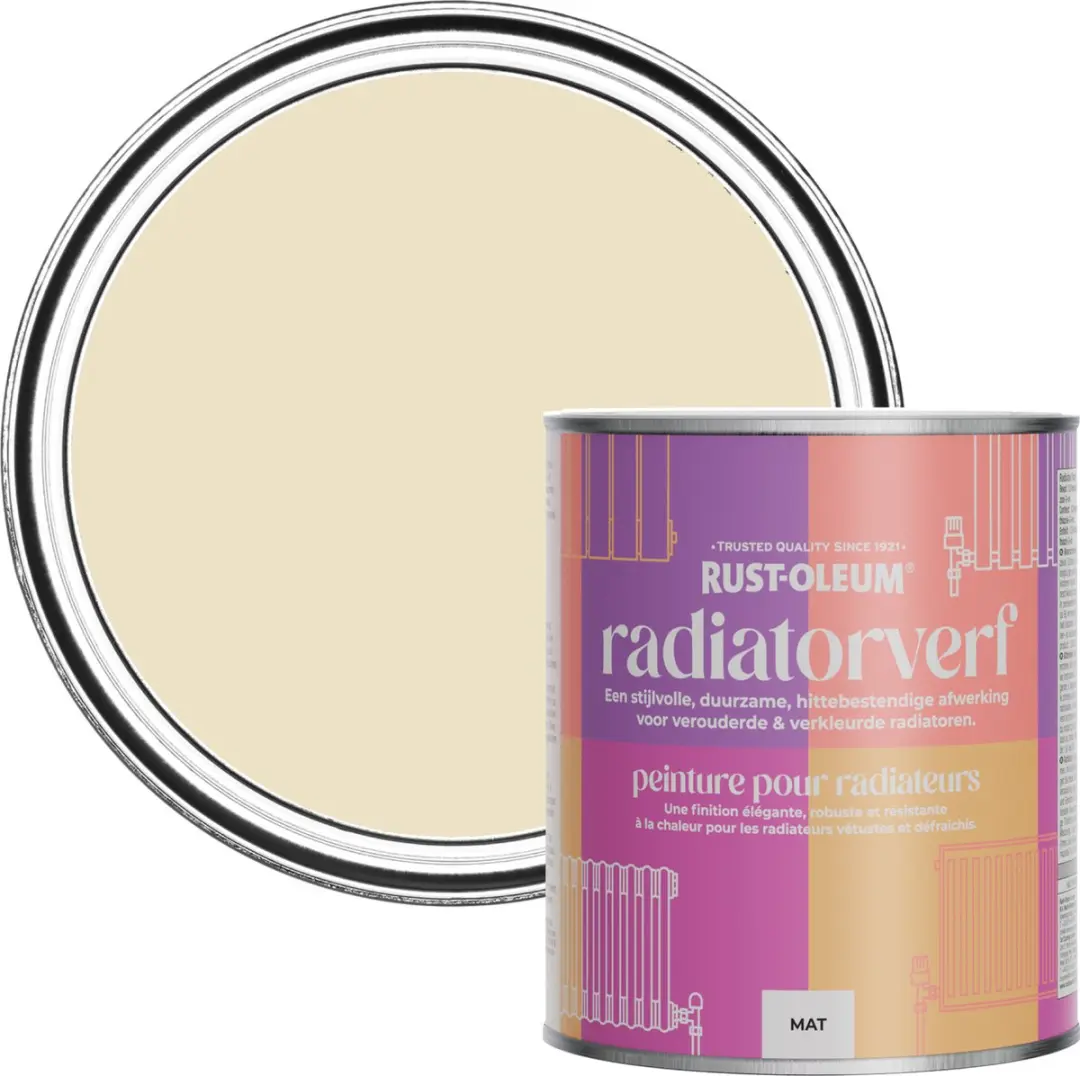 Rust-Oleum Crème Radiatorverf Featherstone 750ml