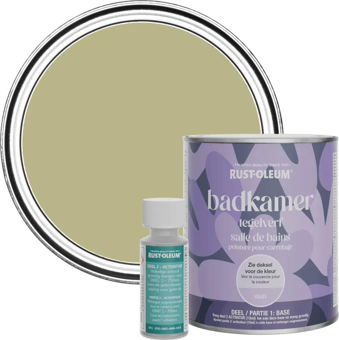 Rust-Oleum Saliegroen Badkamer Tegelverf 750ml