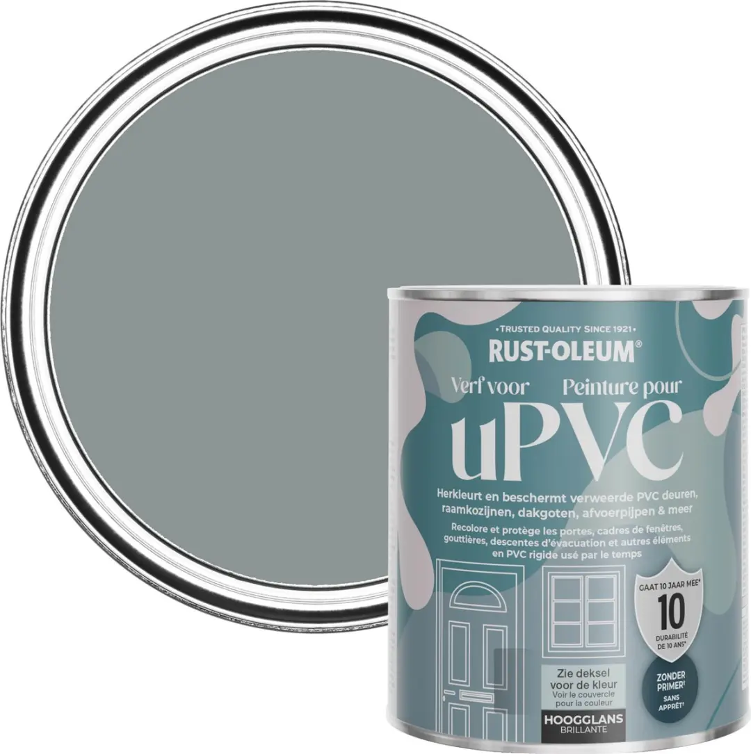 Rust-Oleum Donkergrijs Hoogglans Verf Leisteen 750ml