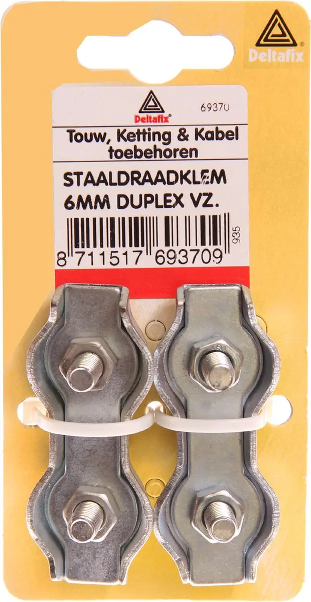 Deltafix Staaldrukknijper Duplex 5mm
