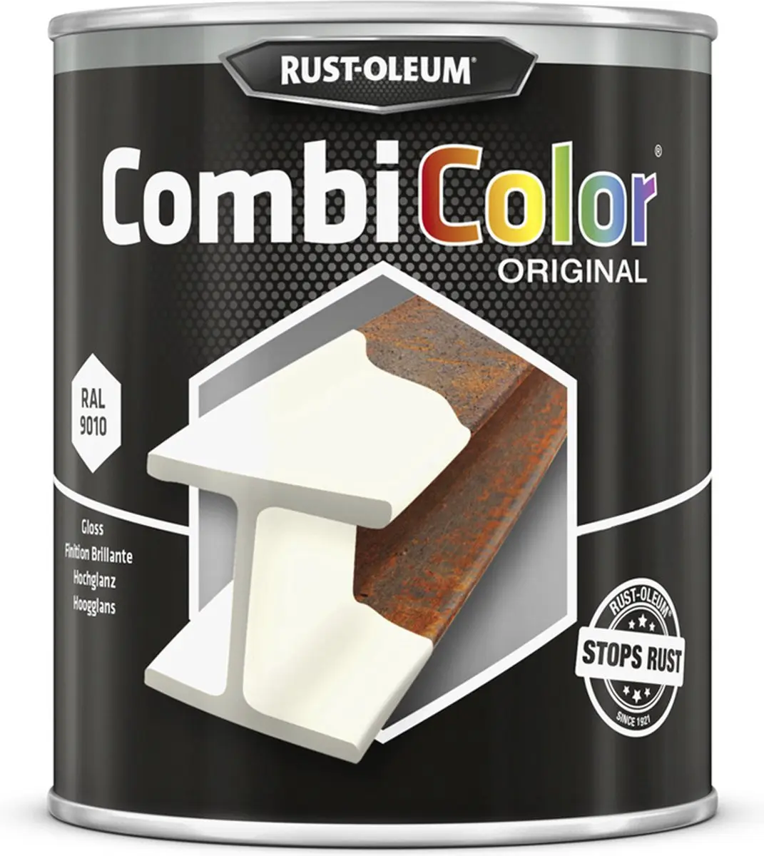 Rust-Oleum Combi Color Hoogglans Wit 250ml