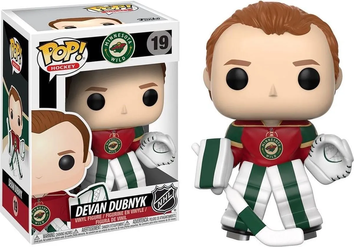 Funko NHL Minnesota Wild Pop! Vinyl Devan Dubnyk