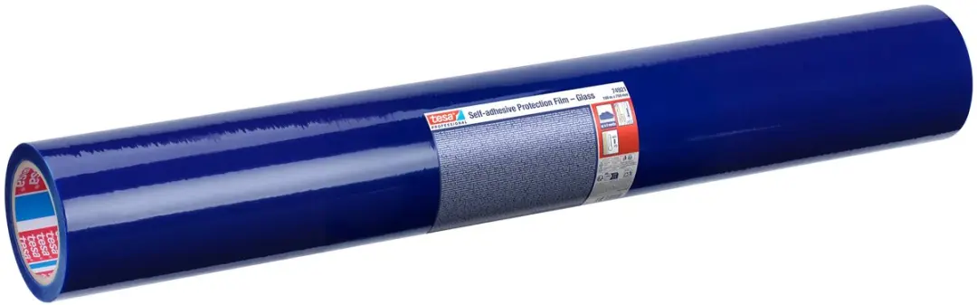 Tesa Beschermfolie Blauw 100m x 75cm - afbeelding 6 van 6