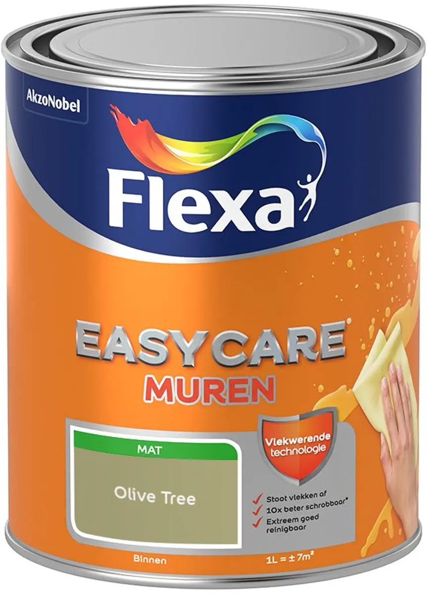 Flexa Easycare Murenverf Olive Tree 1L