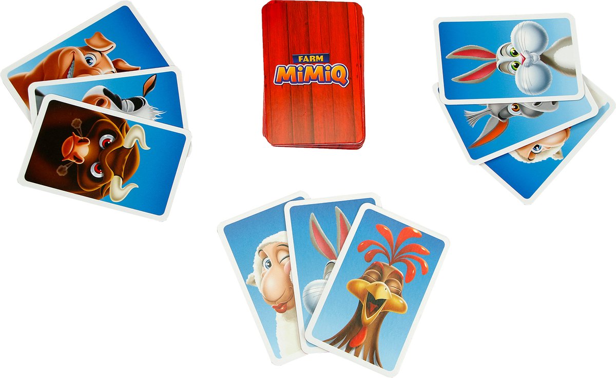 999 Games - Mimiq Farm - Kinderspel - Hilarisch spel - Gezelschapsspel - Familiespel - bevat spelregels in NL en FR