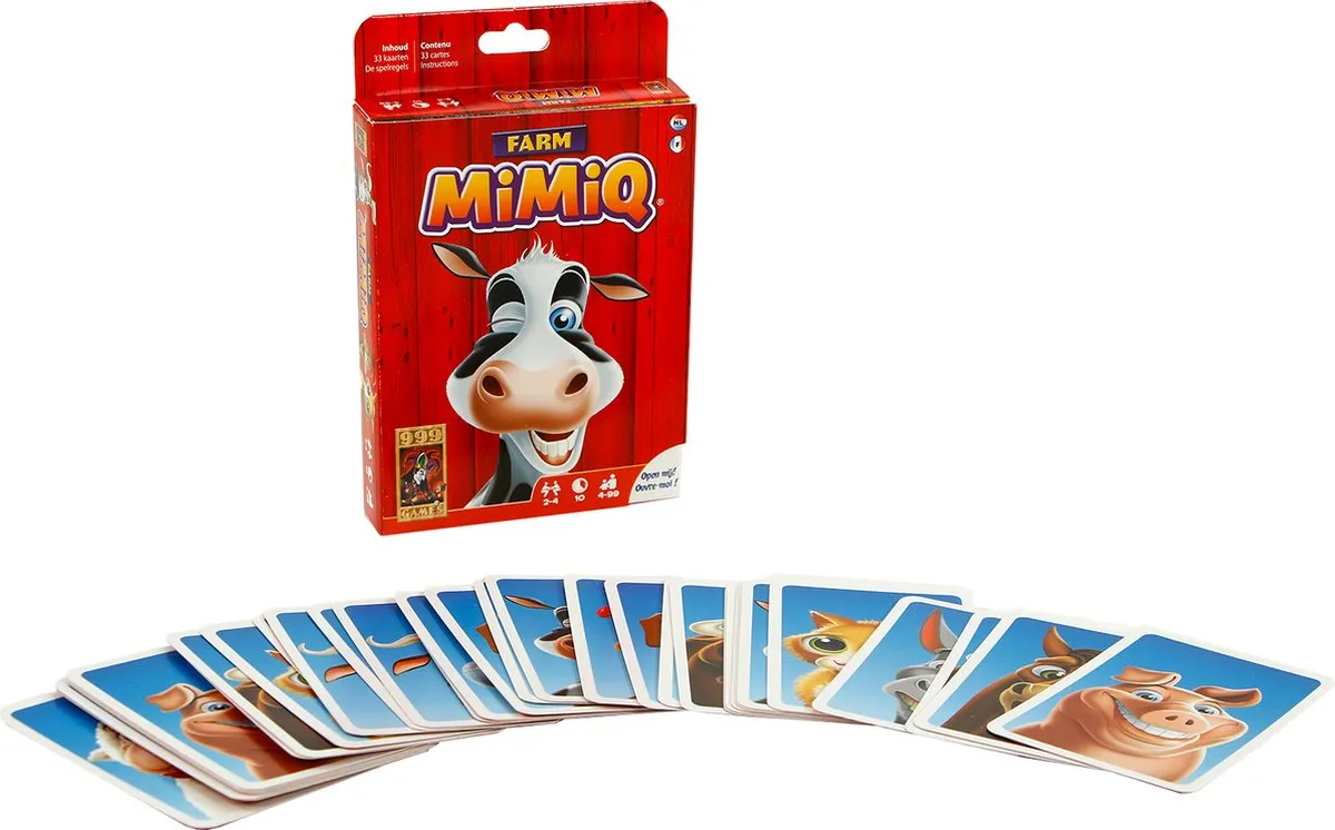999 Games Mimiq Farm Gezelschapsspel - 2-4 Spelers - afbeelding 6 van 6
