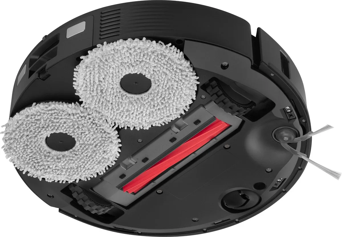 Roborock QR 598 Robotstofzuiger & Dweilrobot - 8.000 Pa - Zwart