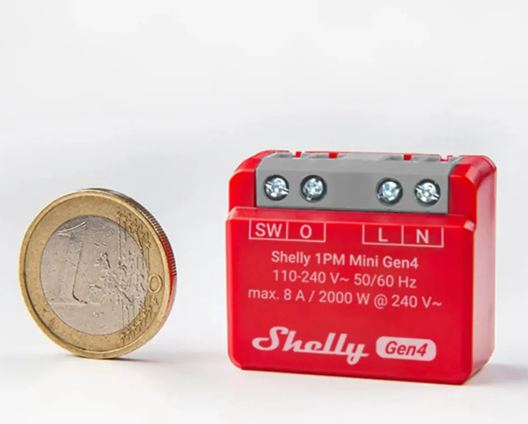 Shelly 1PM Mini Gen4 S4SW-001P8EU
