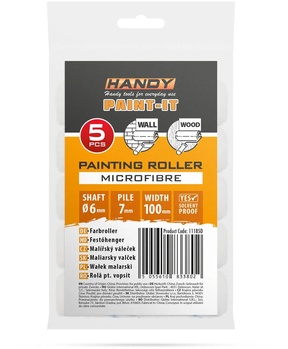 Handy Microvezel Verfrollers 100mm