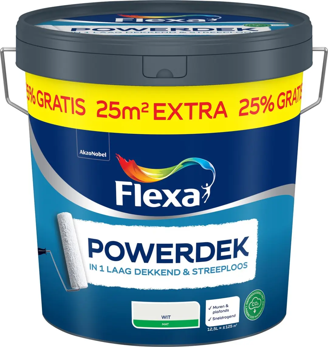 Flexa Powerdek Muren & Plafonds 12,5L