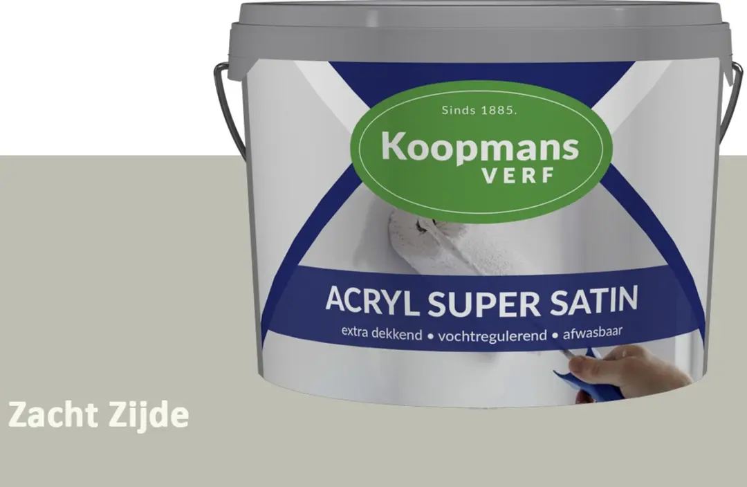 Koopmans Acryl Super Satin Zijdeglans Muurverf 10L