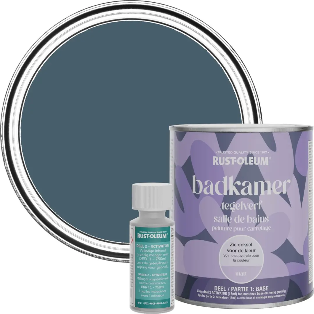 Rust-Oleum Badkamer Tegelverf Matt Blauwdruk 750ml