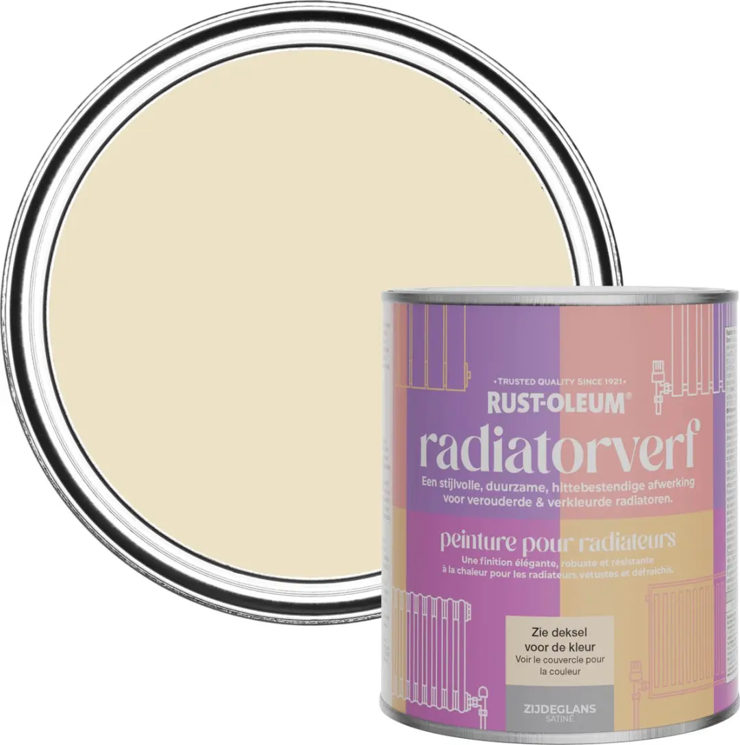 Rust-Oleum Crème Radiatorverf Featherstone 750ml