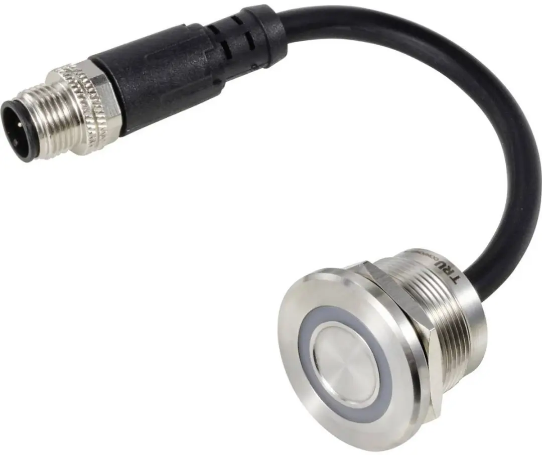 Tru Components TC-12835300 TC-TS22A10YSSG12M12 Connector