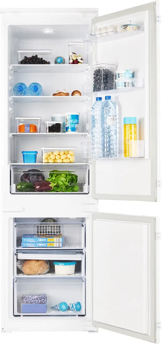 Beko BCHA275K41SN Inbouw Koel-vriescombinatie 275L