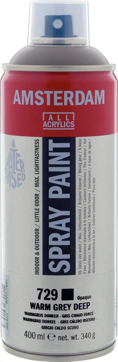 Talens Spraypaint 729 Warmgrijs Donker