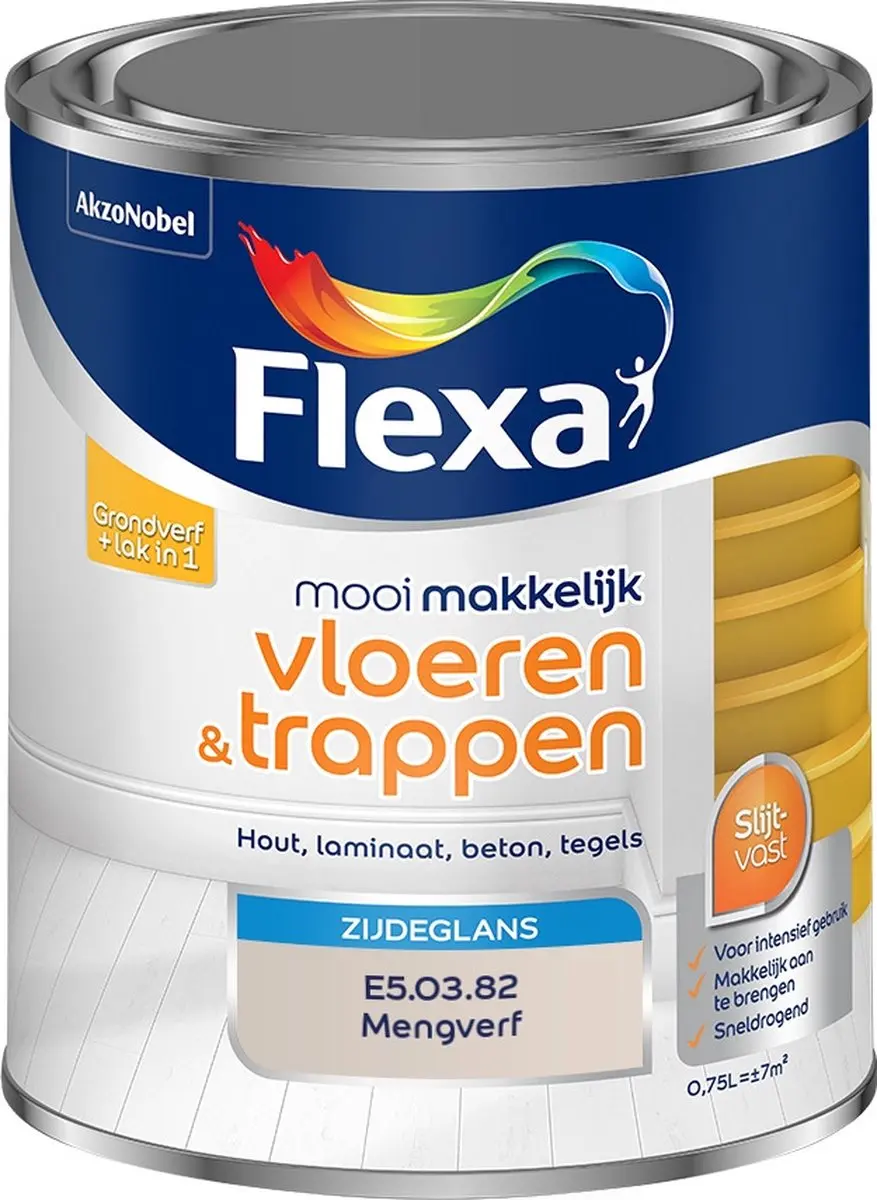 Flexa Mengverf E5.03.82 Zijdeglans 750ml - o.a. hout/steen